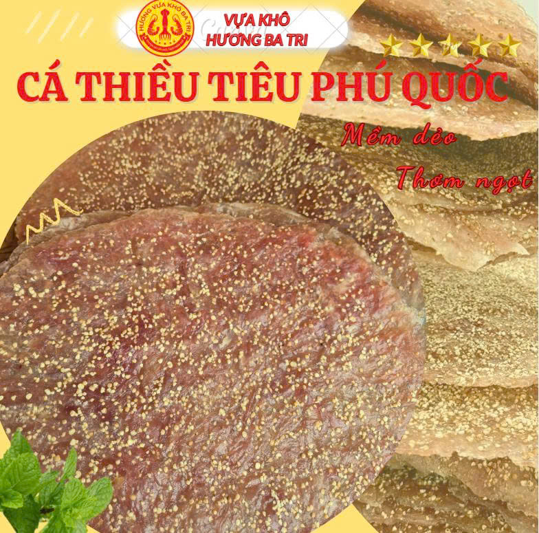 KHÔ CÁ THIỀU TIÊU PHÚ QUỐC LOẠI THƯỢNG HẠNG