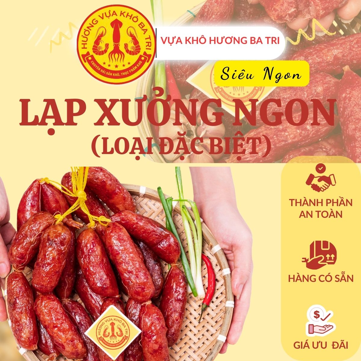 LẠP XƯỞNG NGON SÓC TRĂNG