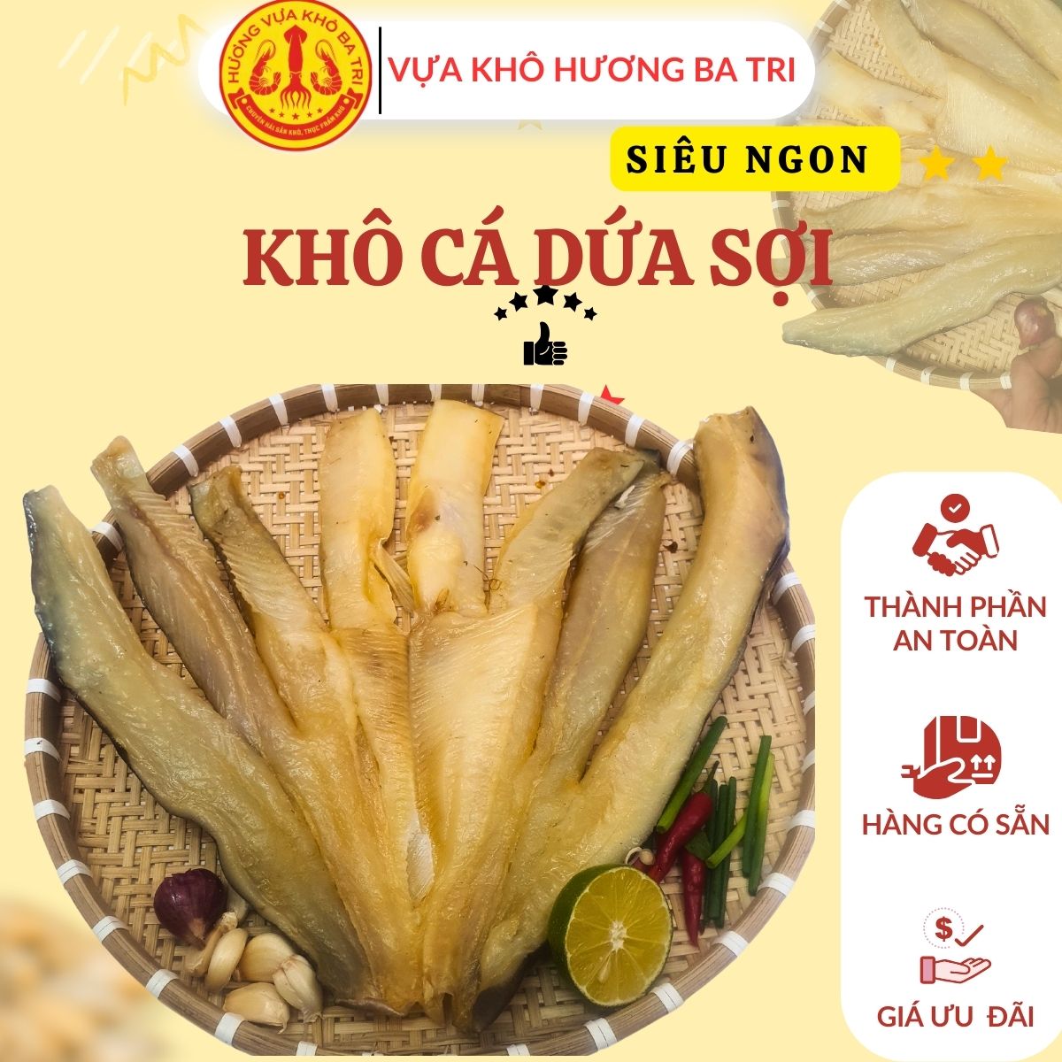 KHÔ CÁ DỨA SỢI