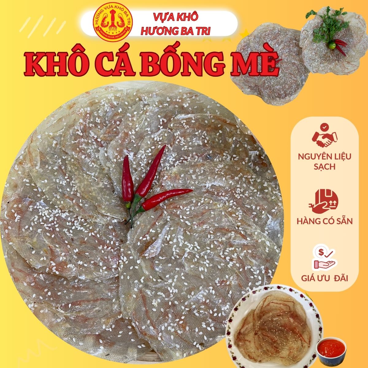 CÁ BỐNG ÉP MÈ