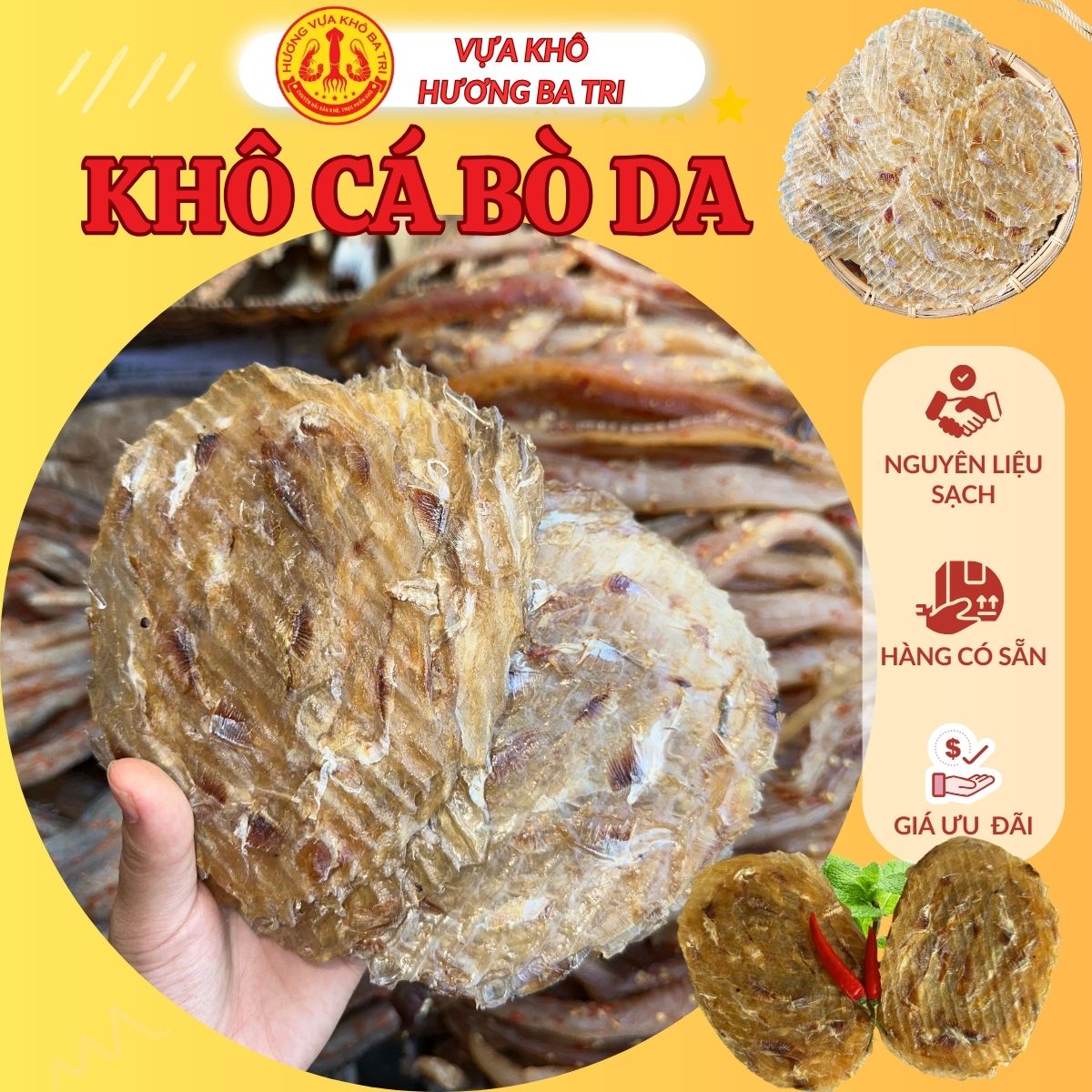KHÔ CÁ BÒ DA