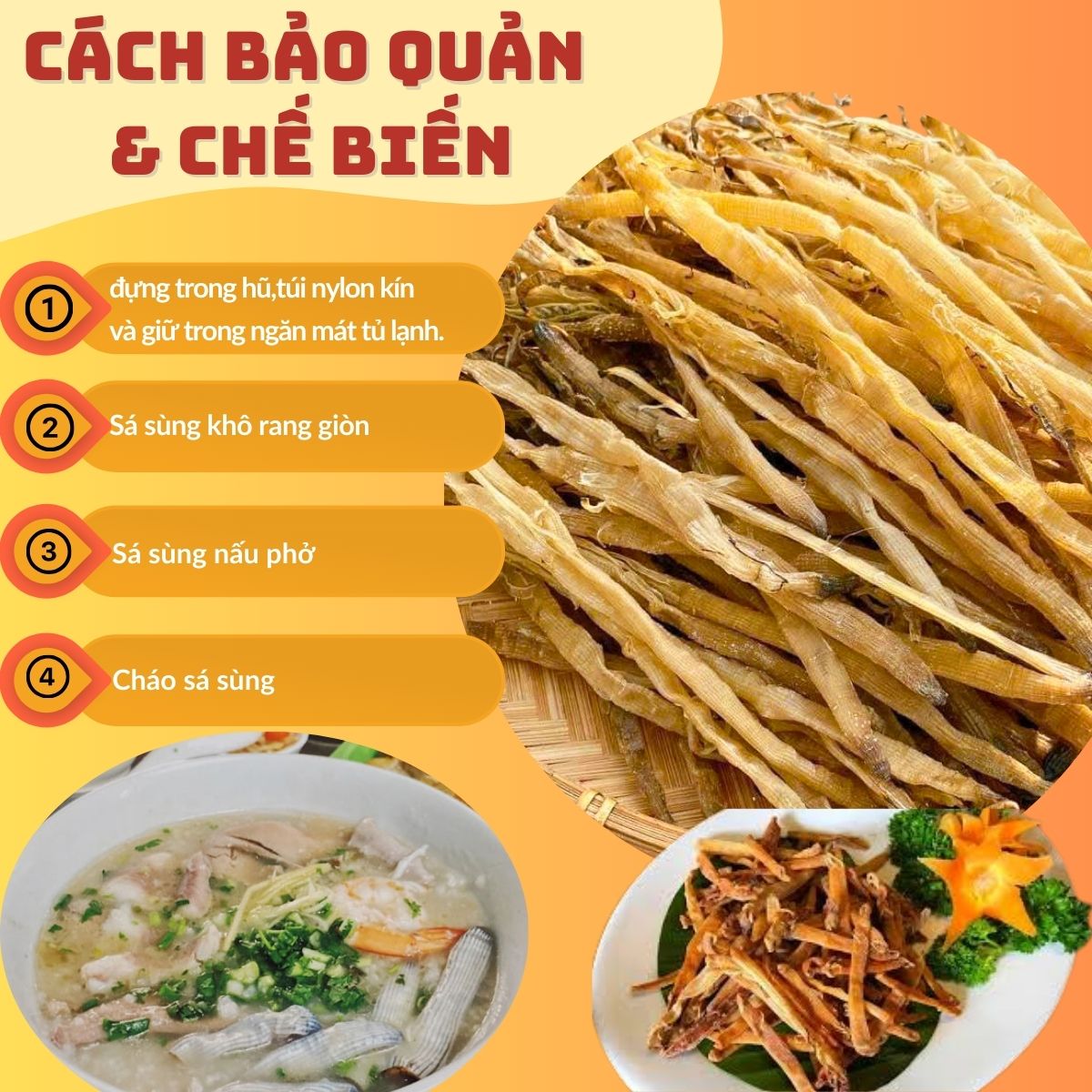 SÁ SÙNG KHÔ CAO CẤP (size to)