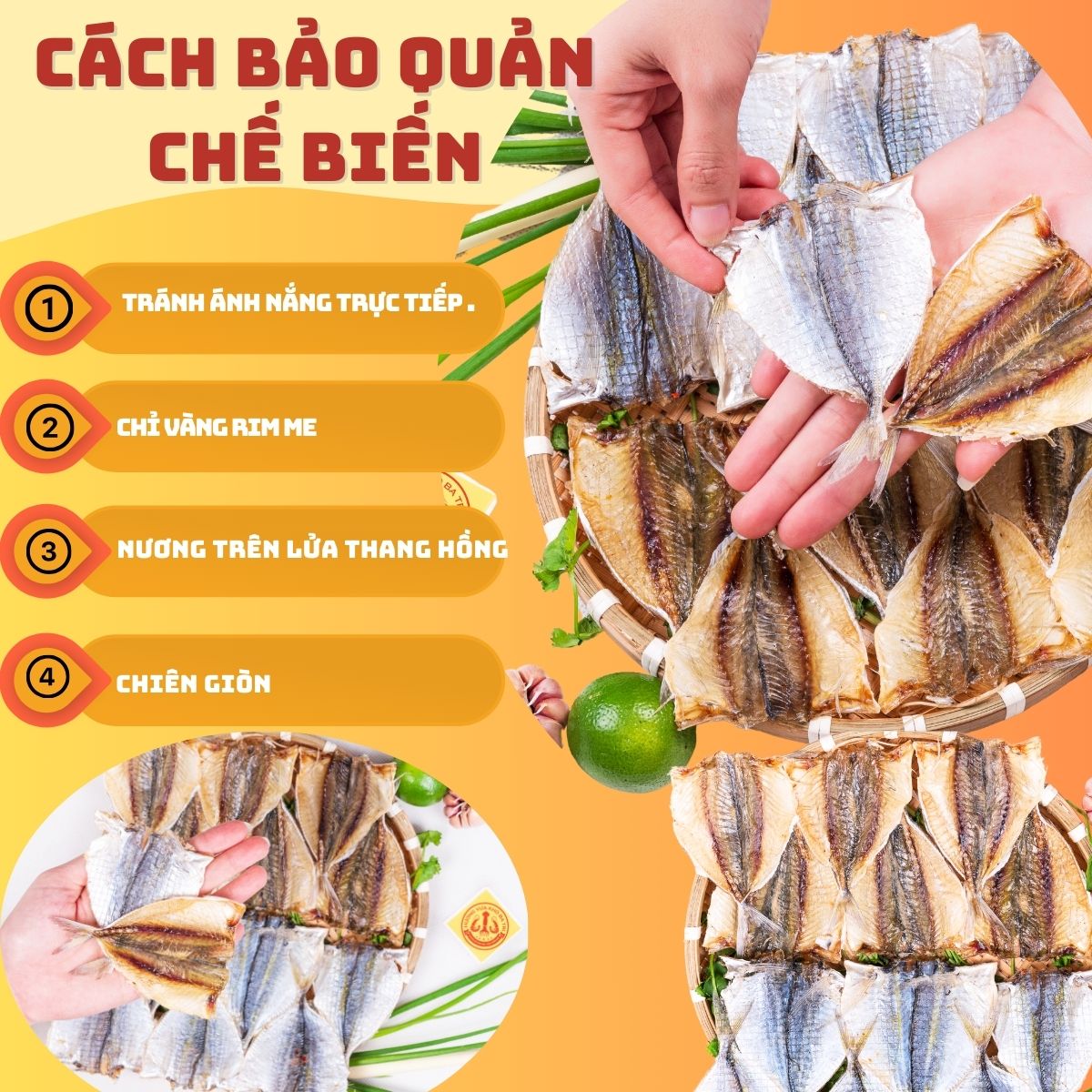 KHÔ CÁ CHỈ VÀNG LOẠI 1