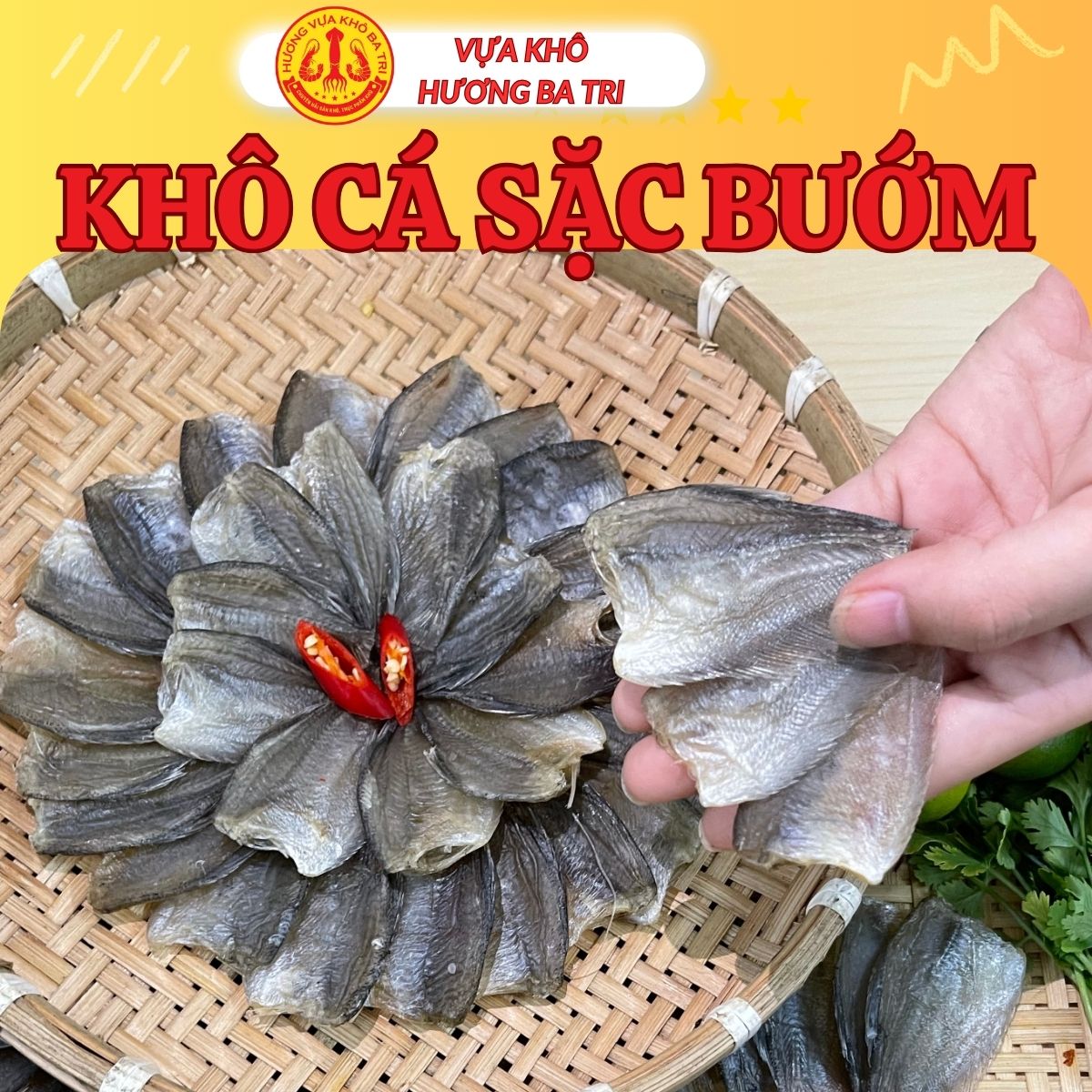 KHÔ CÁ SẶC BƯỚM