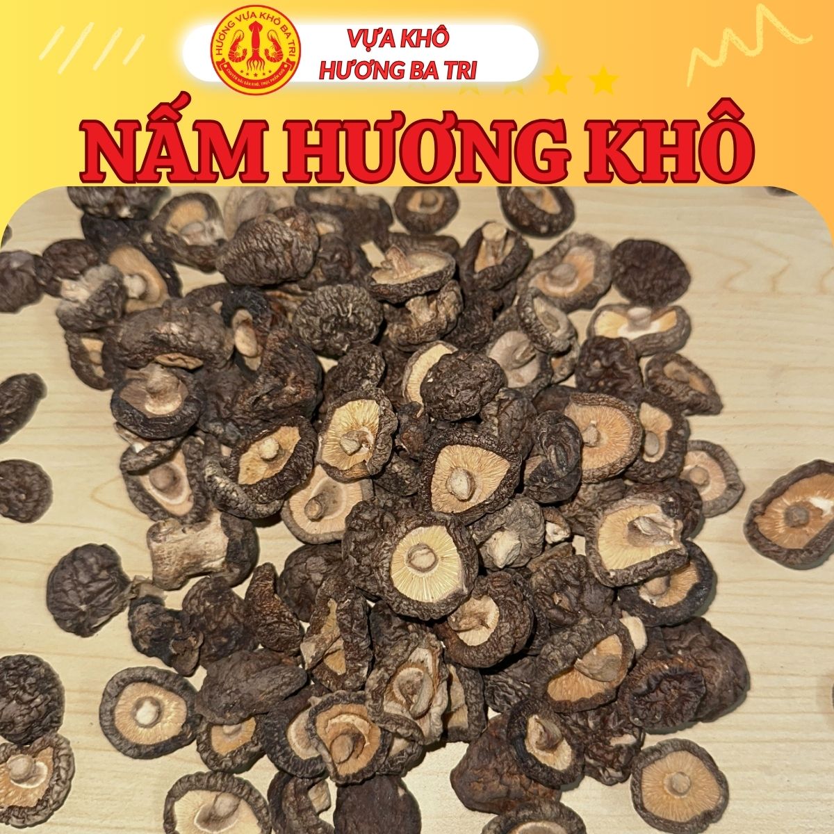 NẤM HƯƠNG SẤY KHÔ
