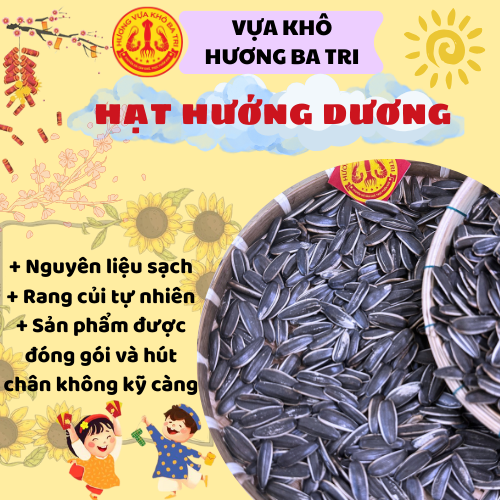 HẠT HƯỚNG DƯƠNG RANG CỦI LOẠI NGON