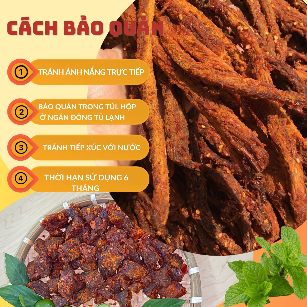 KHÔ BÒ QUE CAO CẤP