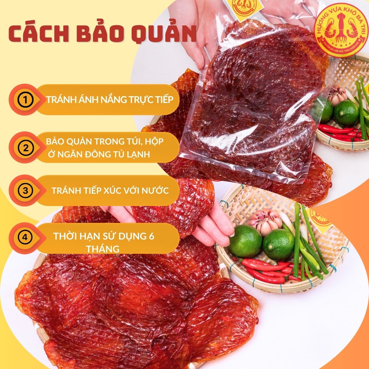 KHÔ RUỘT VỊT