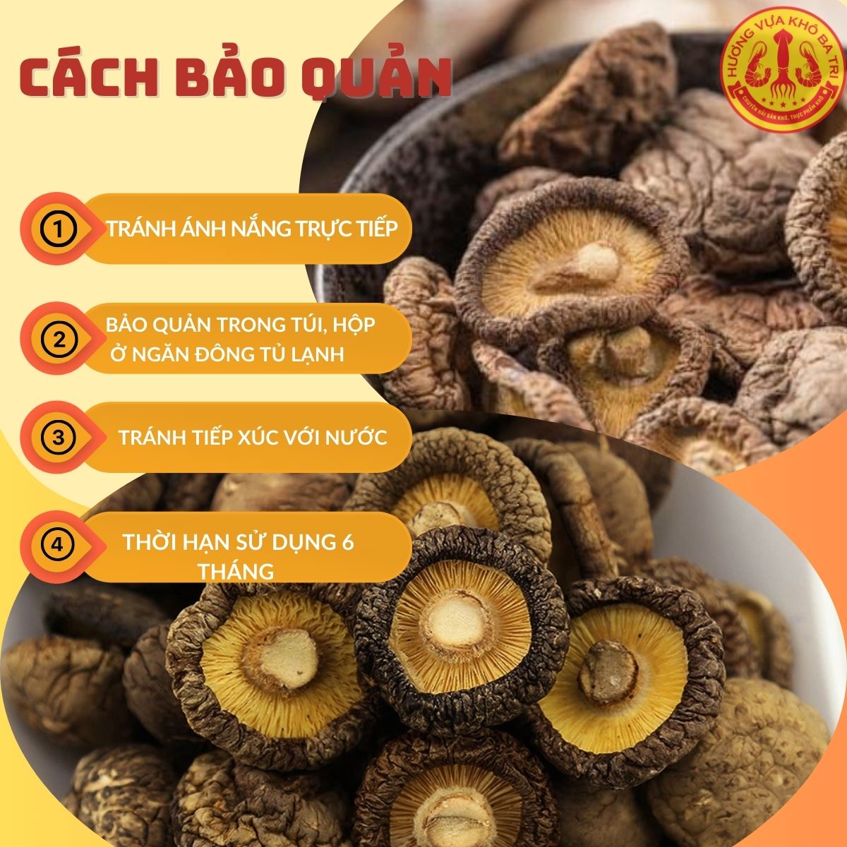 NẤM ĐÔNG CÔ KHÔ
