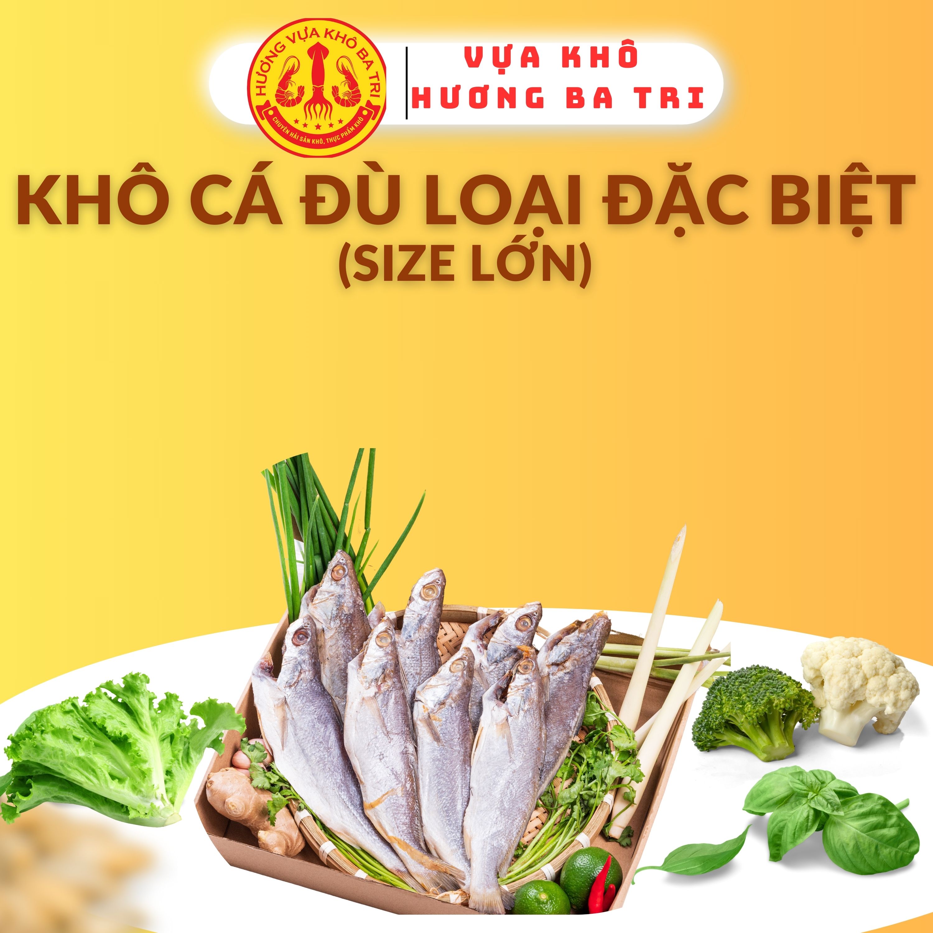 KHÔ CÁ ĐÙ SÓC, CÁ ĐÙ LẠT 3 NẮNG