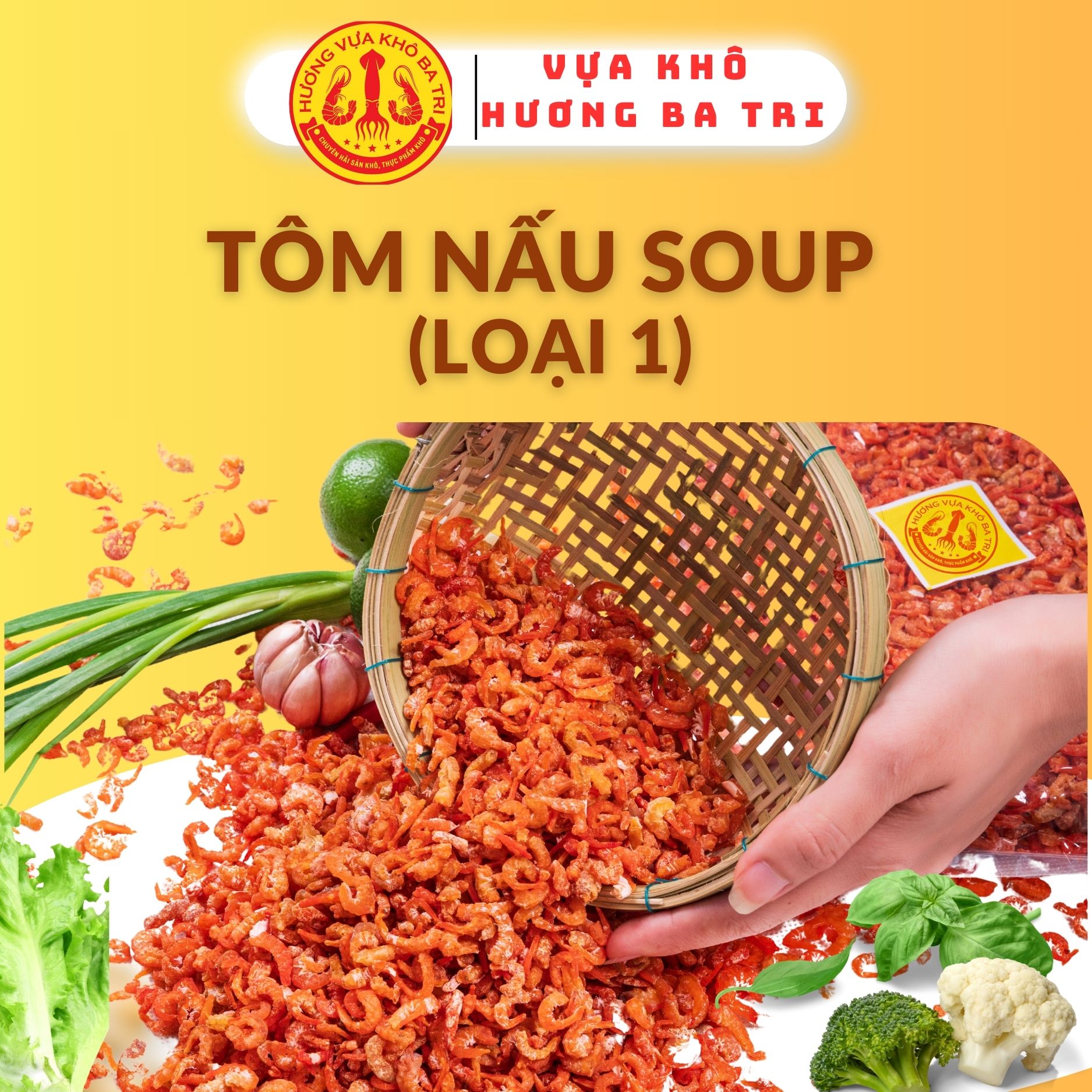 TÔM NẤU SOUP - NẤU CANH SIÊU NGỌT