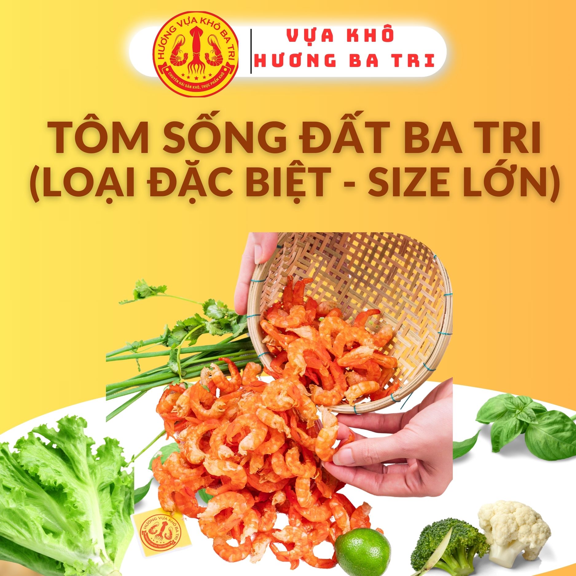 TÔM ĐẤT BA TRI - HÀNG LOẠI 1