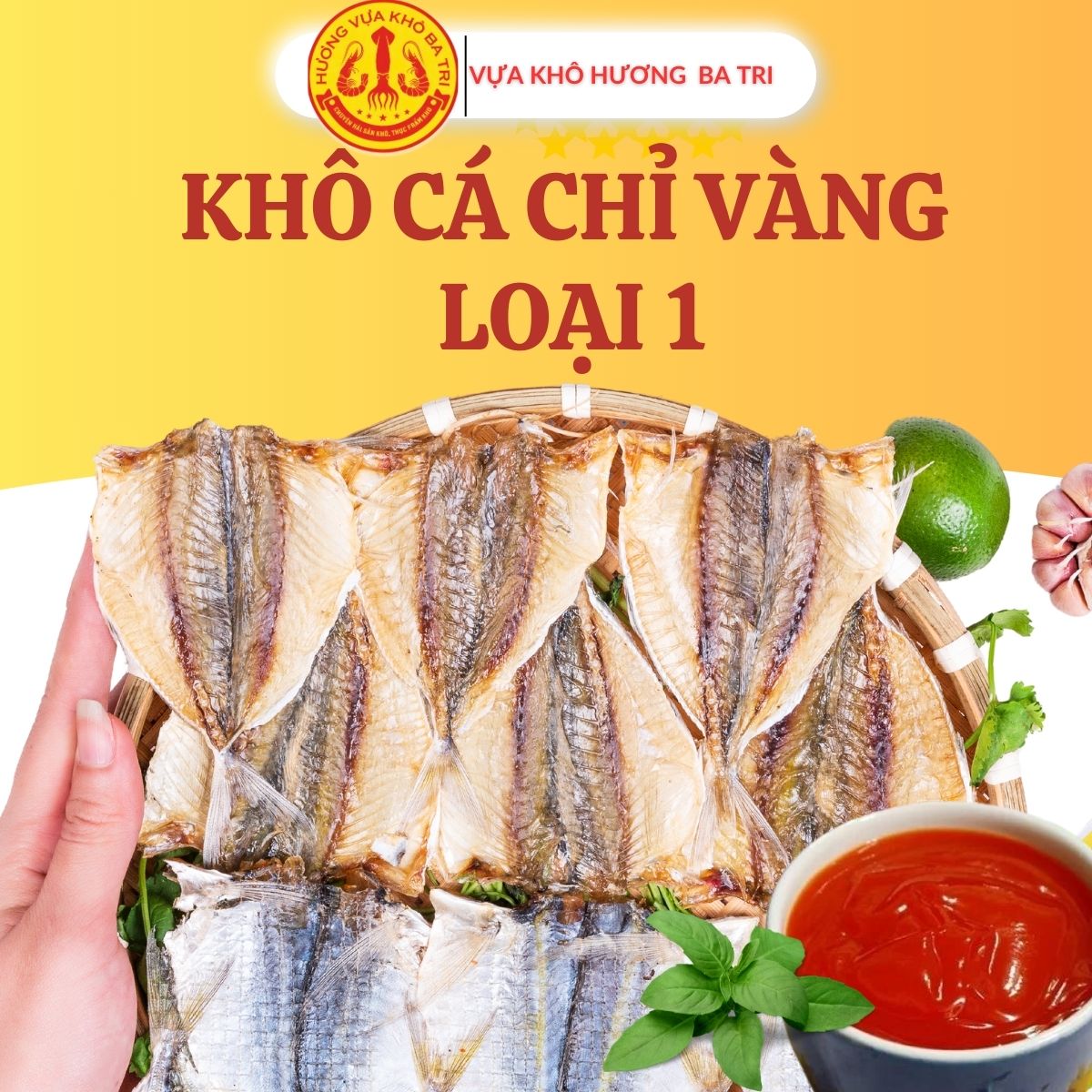 KHÔ CÁ CHỈ VÀNG LOẠI 1