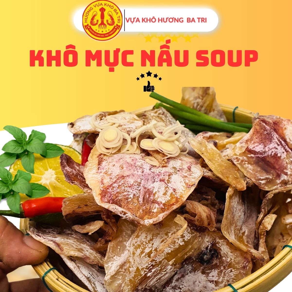 KHÔ MỰC NẤU SOUP