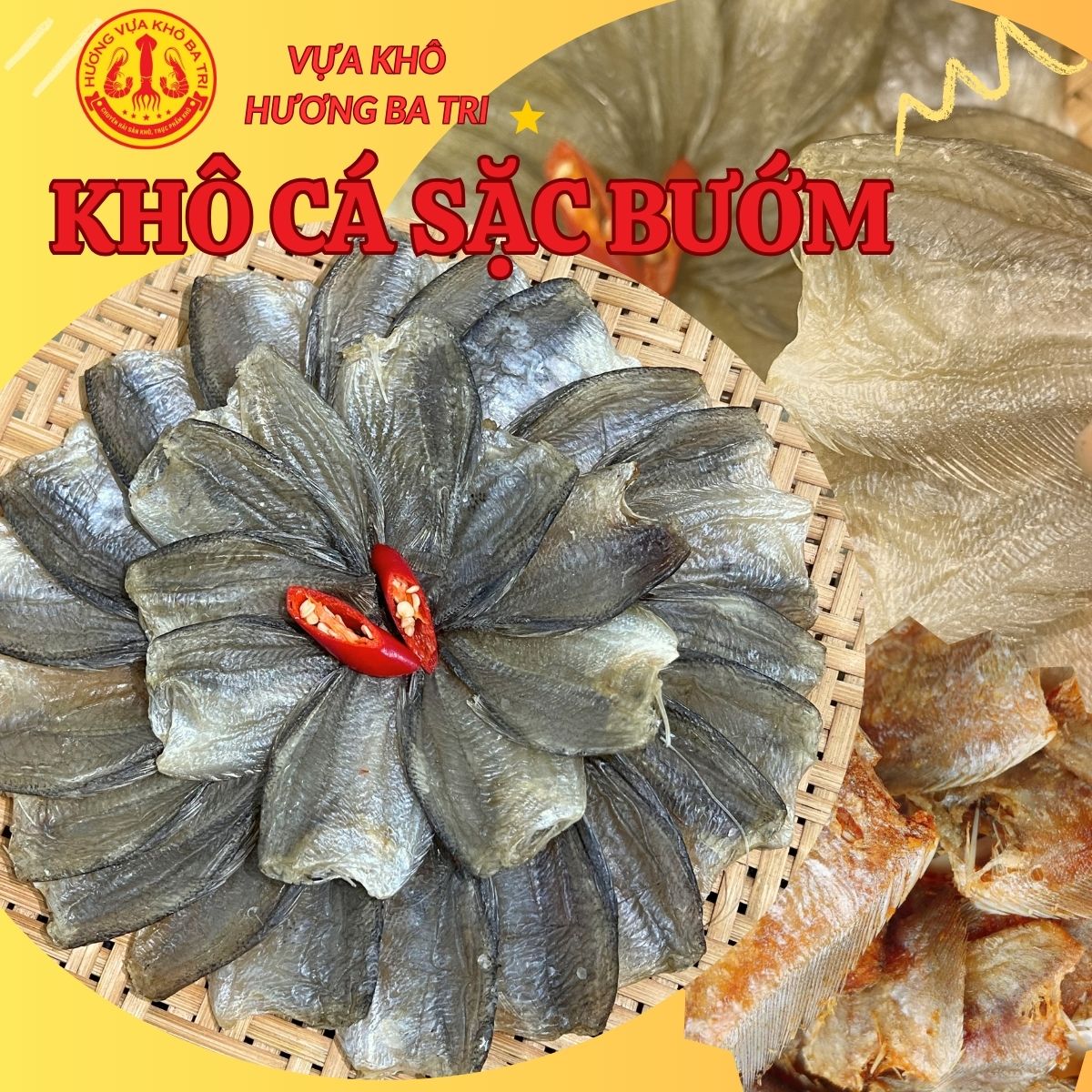 KHÔ CÁ SẶC BƯỚM
