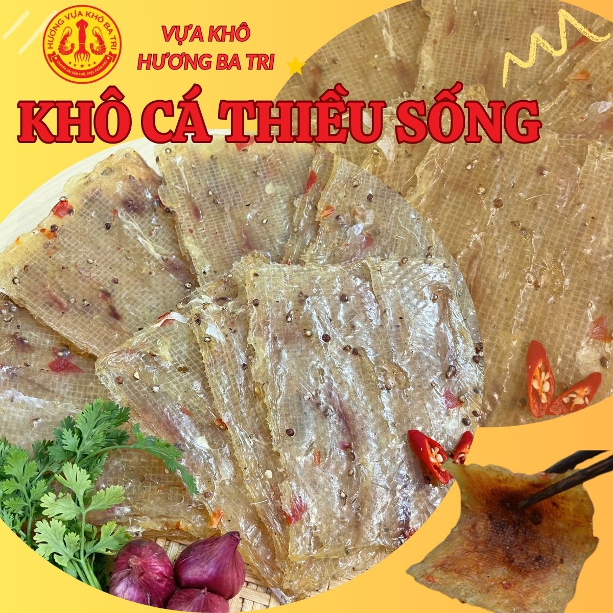 KHÔ CÁ THIỀU SỐNG 