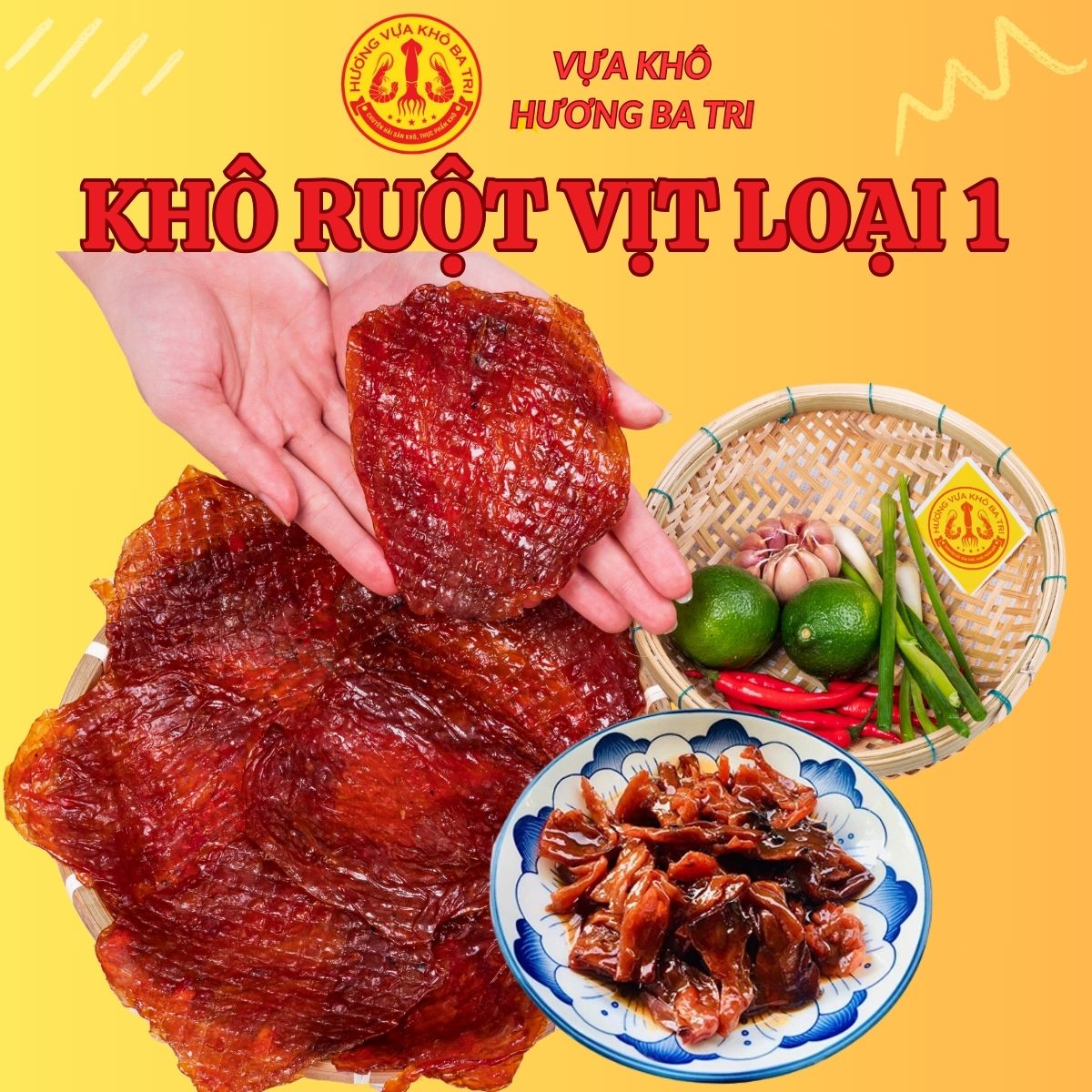 KHÔ RUỘT VỊT