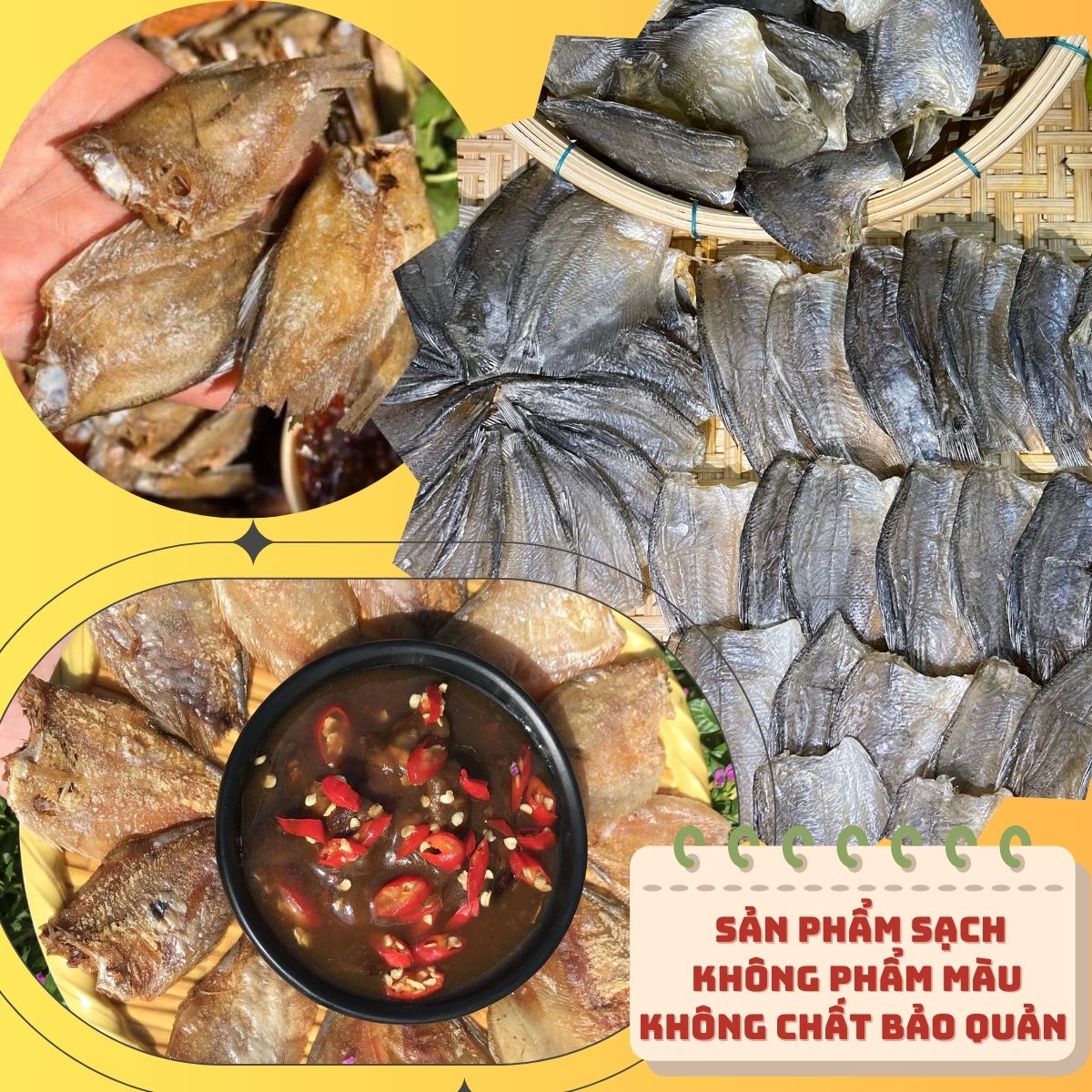 KHÔ CÁ SẶC BƯỚM