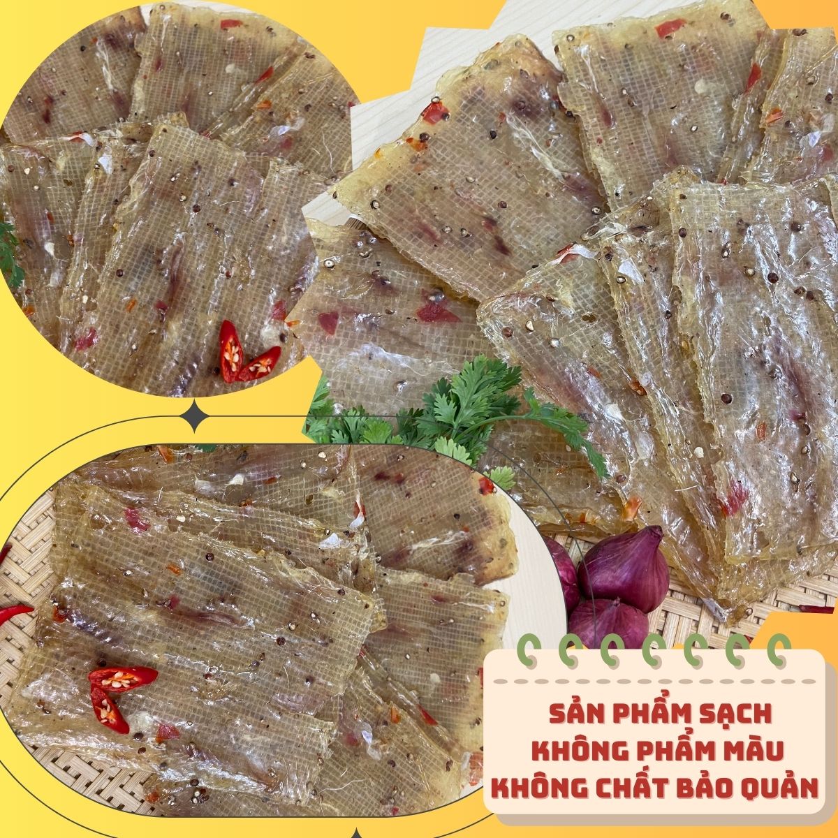 KHÔ CÁ THIỀU SỐNG 