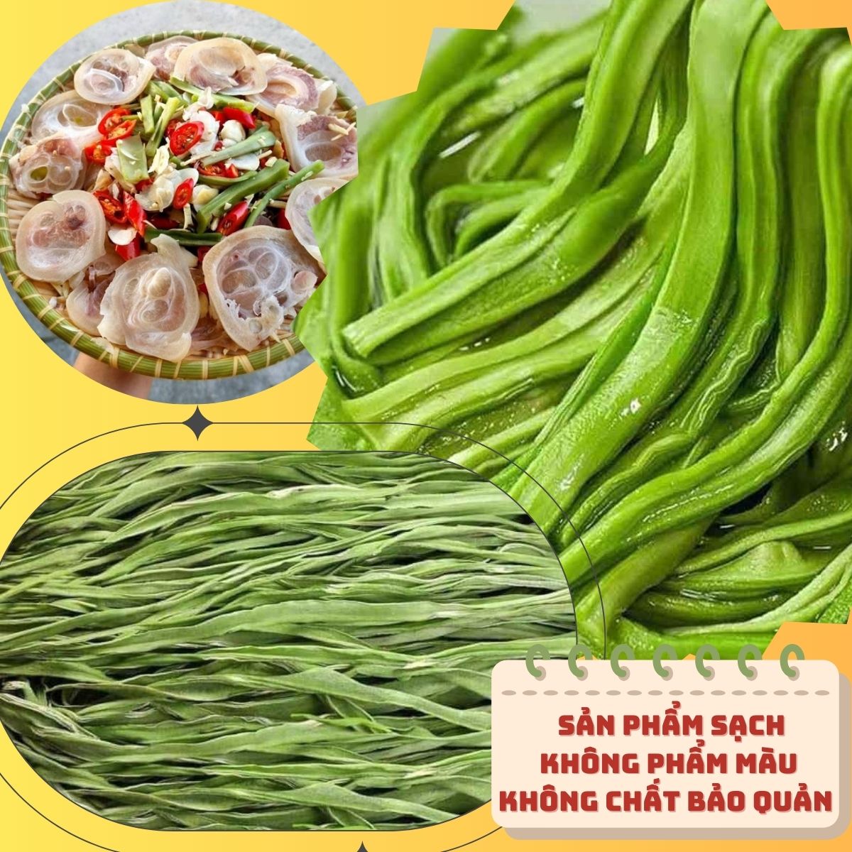 RAU TIẾN VUA SẤY KHÔ
