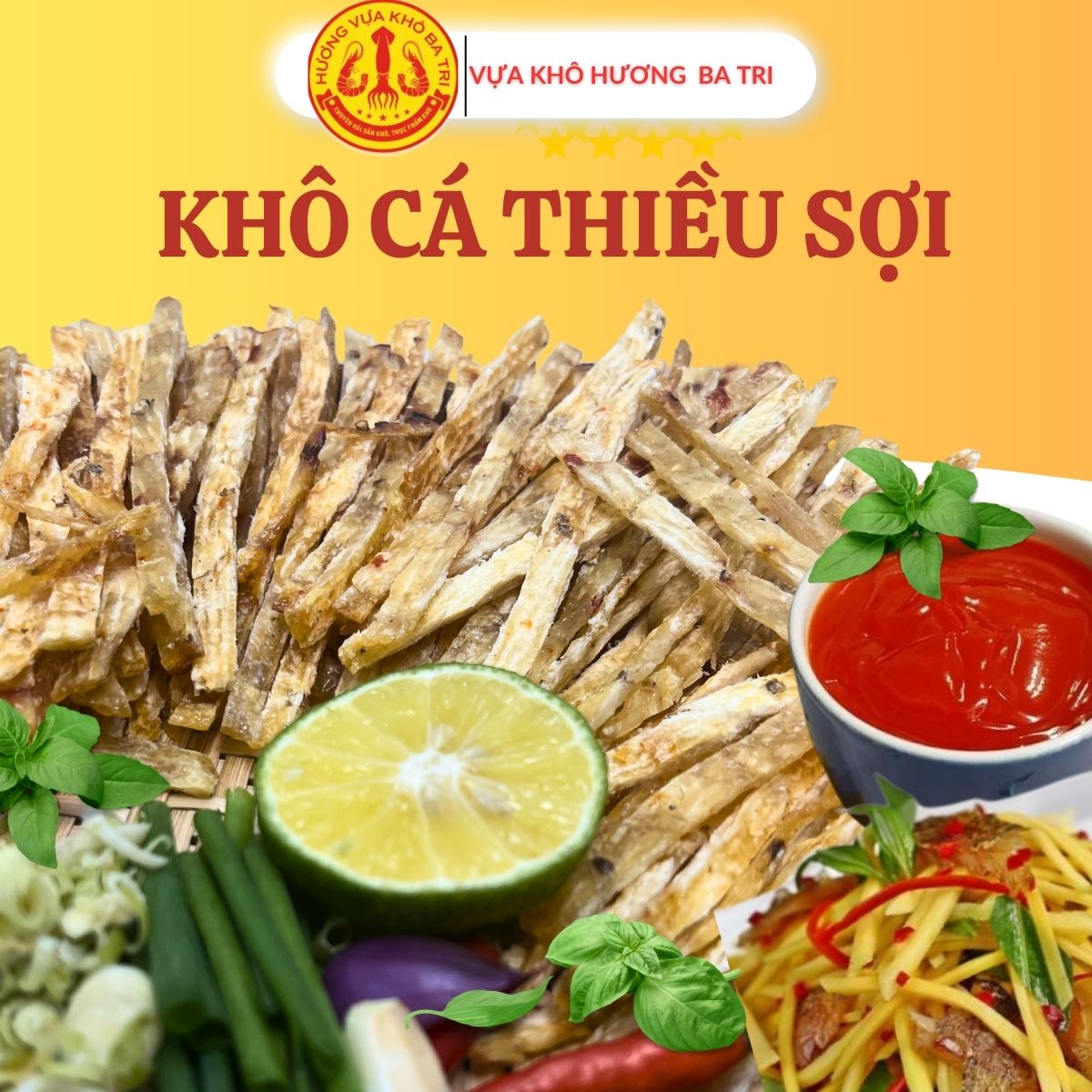 KHÔ CÁ THIỀU SỢI SIÊU NGON