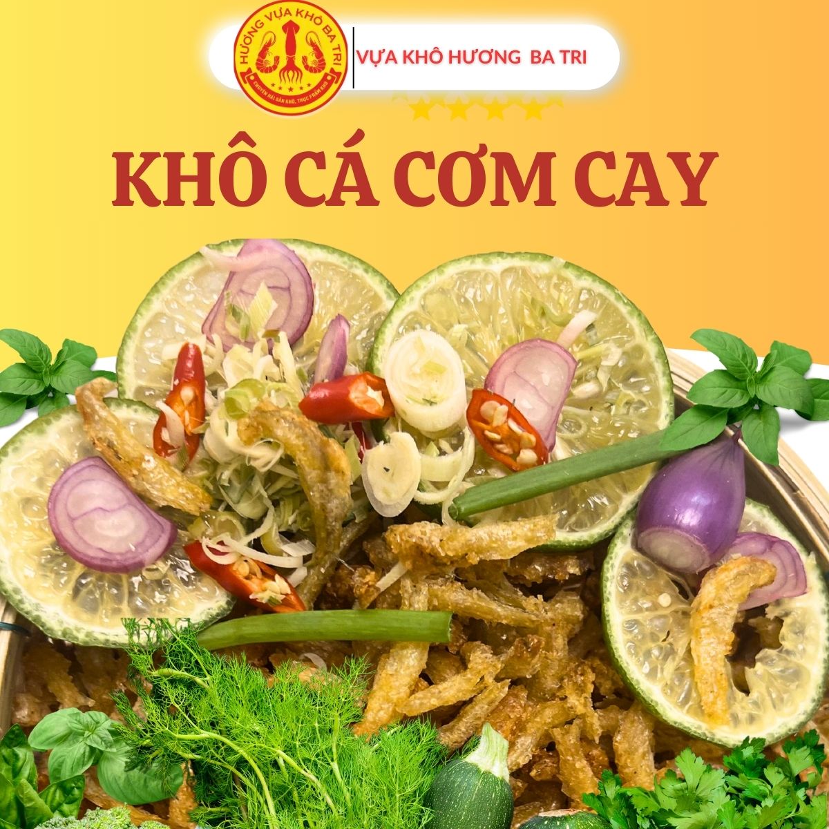 KHÔ CÁ CƠM CAY SIÊU NGON