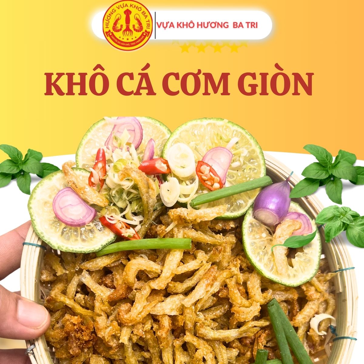 KHÔ CÁ CƠM GIÒN SIÊU NGON