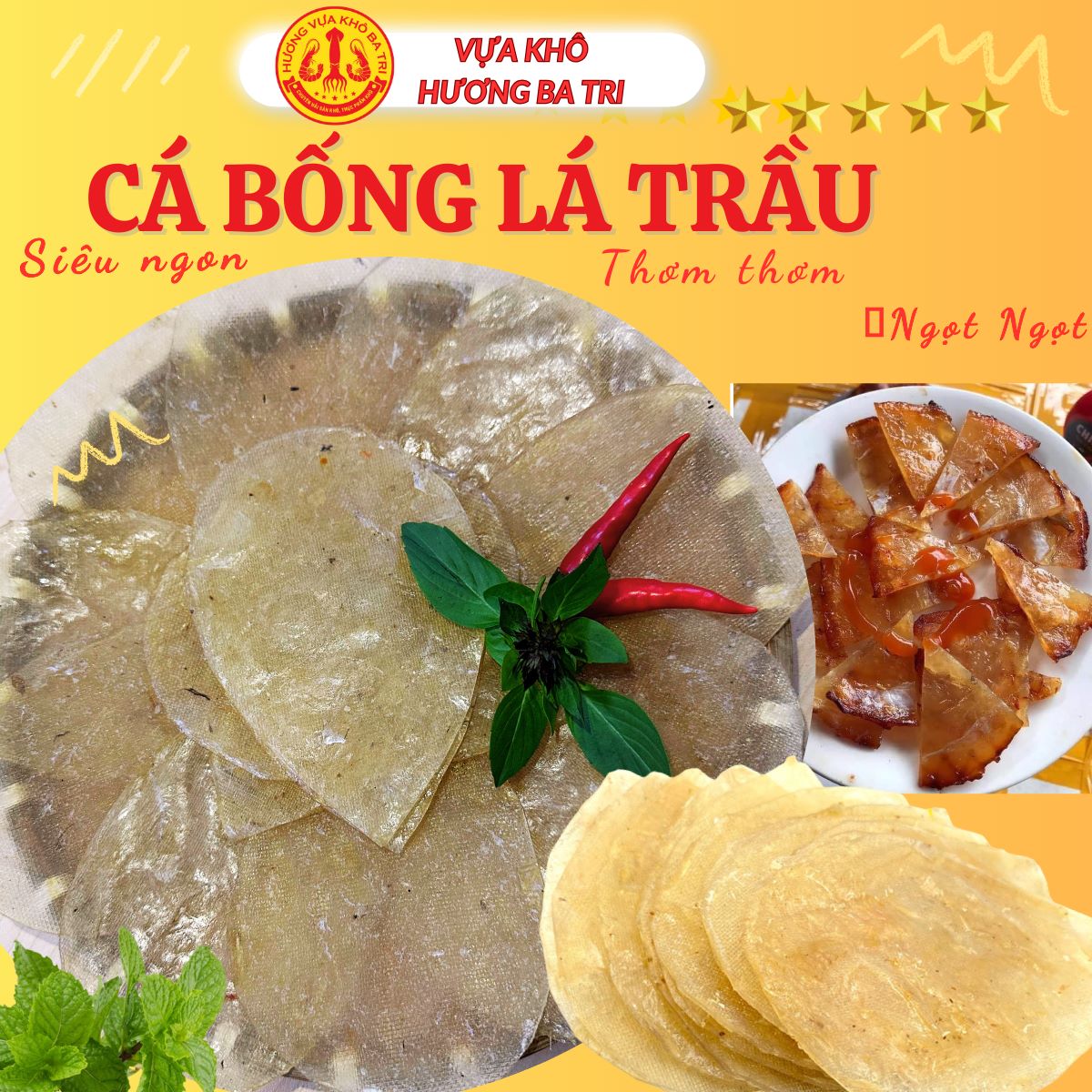 CÁ BỐNG LÁ TRẦU