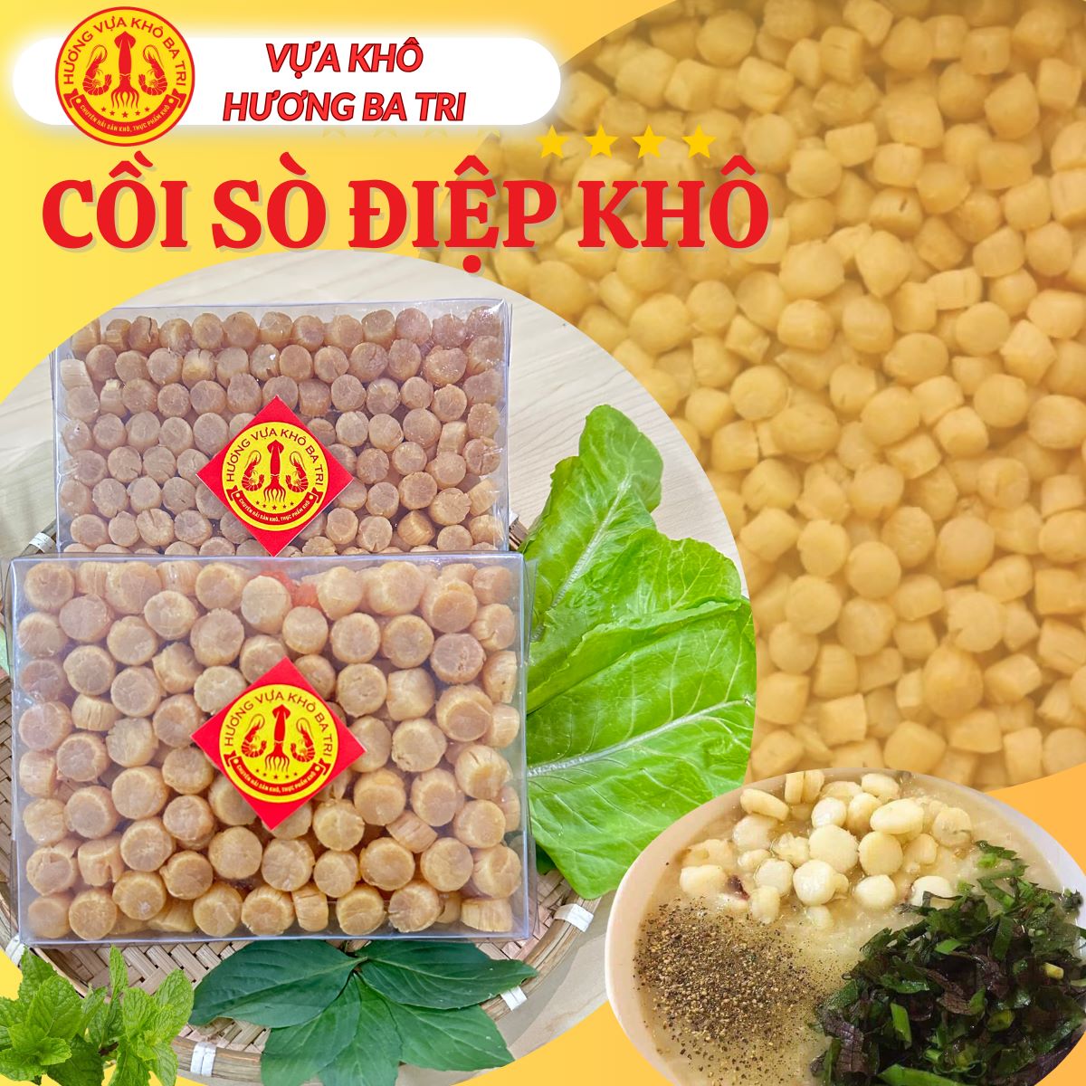 CỒI SÒ ĐIỆP NHẬT KHÔ LOẠI THƯỢNG HẠNG 